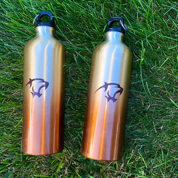 NEW!! ADELPHI UNIVERSITY METAL WATER BOTTLE - Picture 2 of 2